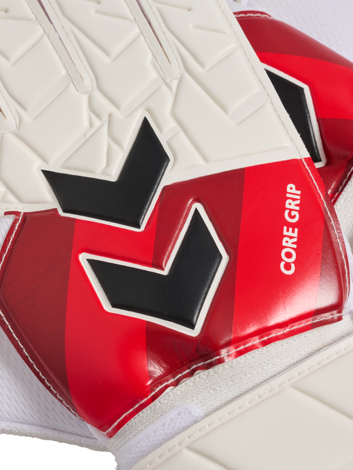 hmlGK GLOVES CORE GRIP, WHITE/RED/BLACK hmlGK GLOVES CORE GRIP, WHITE/RED/BLACK, packshot