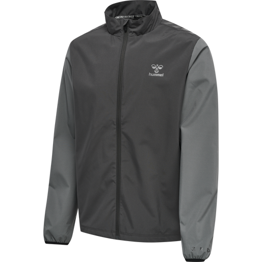 hmlPRO GRID TRAINING JACKET, FORGED IRON/QUIET SHADE, packshot