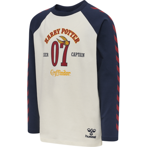 hmlHARRY POTTER BOYS T-SHIRT L/S, MARSHMALLOW, packshot