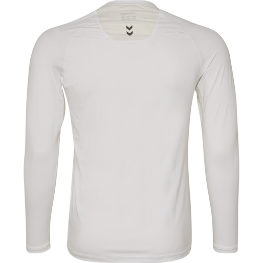 HUMMEL FIRST PERFORMANCE JERSEY L/S, WHITE, packshot