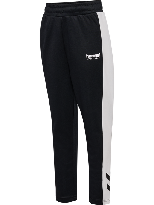 hmlJR COLORBLOCK TRACKSUIT, BLACK, packshot