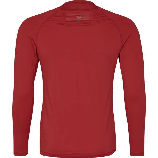 HUMMEL FIRST PERFORMANCE JERSEY L/S, TRUE RED, packshot