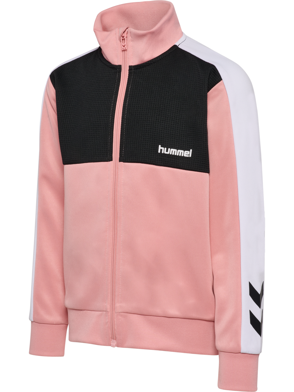 hmlJR COLORBLOCK TRACKSUIT, BRIDAL ROSE, packshot