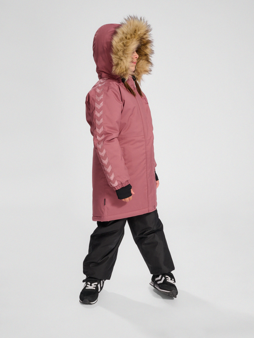 hummel LEAF TEX COAT - ROSE BROWN