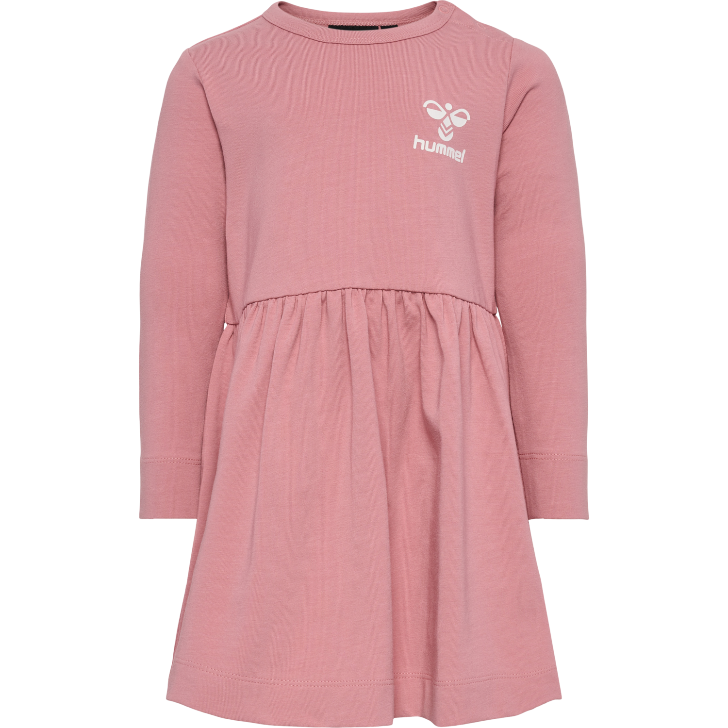 hmlMARIE DRESS L/S, DUSTY ROSE, packshot