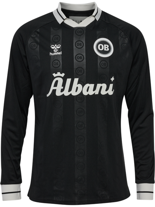 OB 24/25 PREGAME JERSEY L/S, BLACK OB 24/25 PREGAME JERSEY L/S, BLACK, packshot