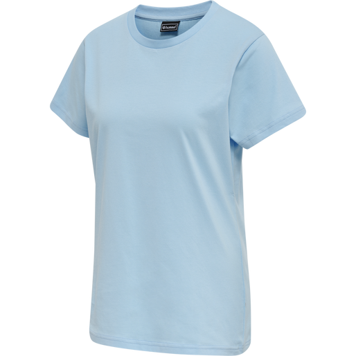hmlRED BASIC T-SHIRT S/S WOMAN, BLUE BELL, packshot