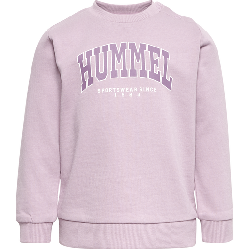hmlFAST LIME SWEATSHIRT, MAUVE SHADOW, packshot