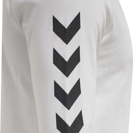 hmlLGC BIRK T-SHIRT L/S, WHITE, packshot