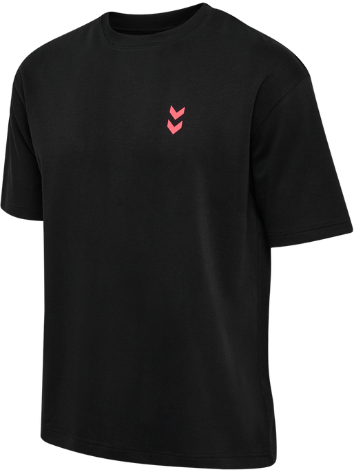 hmlHIIT LOOSE T-SHIRT S/S, BLACK hmlHIIT LOOSE T-SHIRT S/S, BLACK, packshot