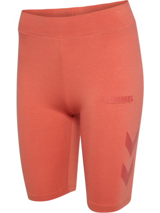 hmlLEGACY WOMAN TIGHT SHORTS, APRICOT BRANDY, packshot