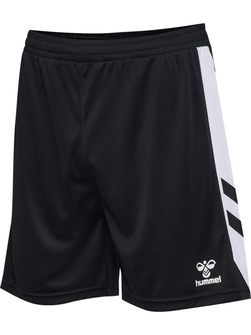 hmlMATCH SHORTS, BLACK/WHITE hmlMATCH SHORTS, BLACK/WHITE, packshot