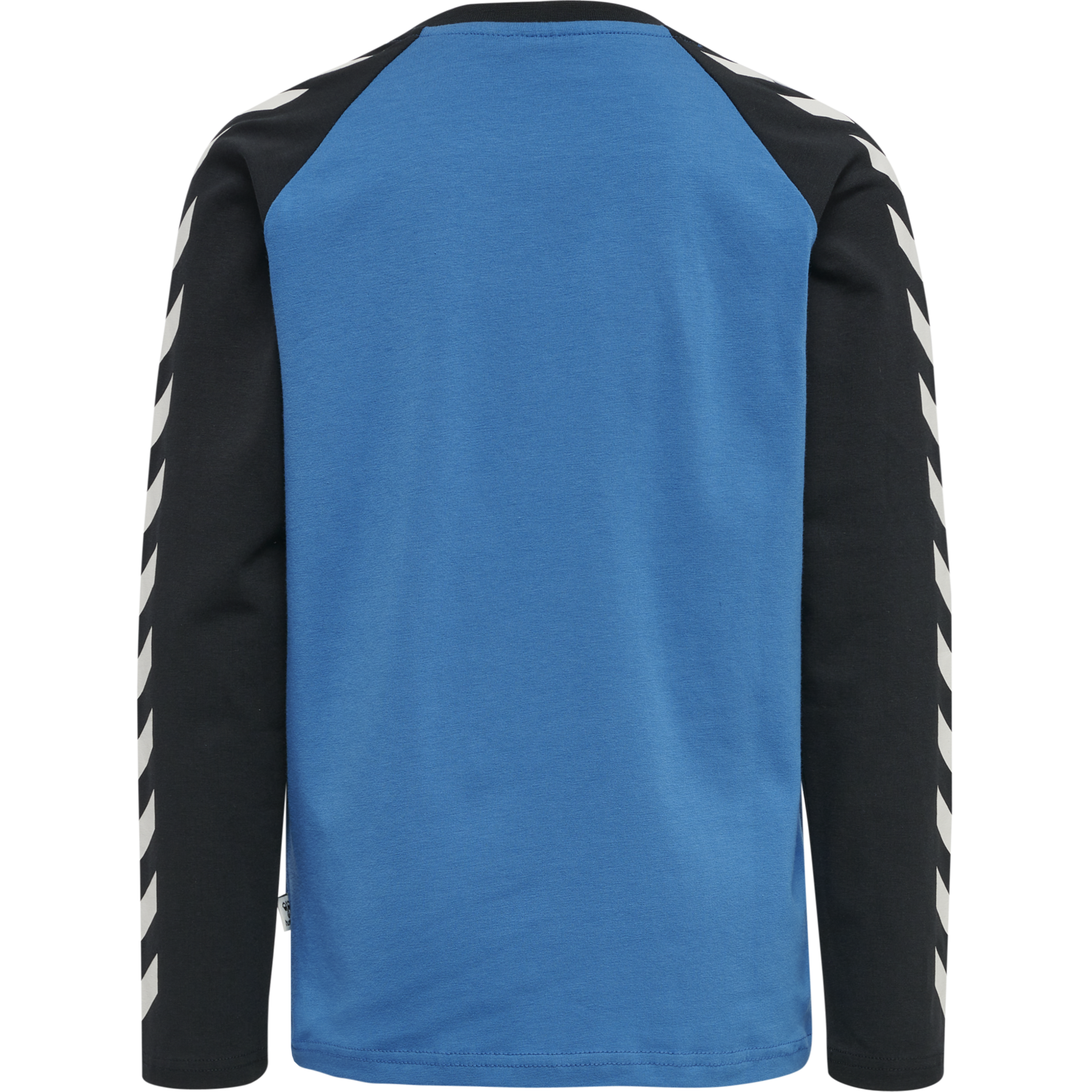 hmlBOYS T-SHIRT L/S, VALLARTA BLUE, packshot