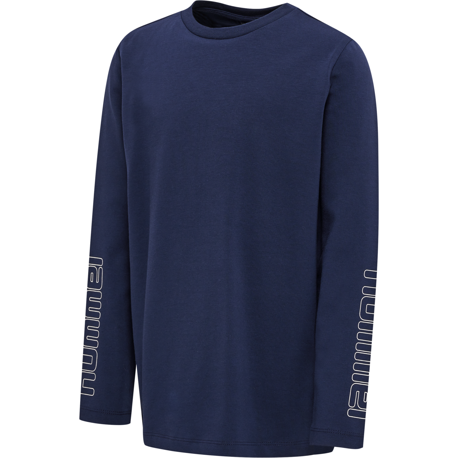 hmlCLOUD T-SHIRT L/S, BLACK IRIS, packshot