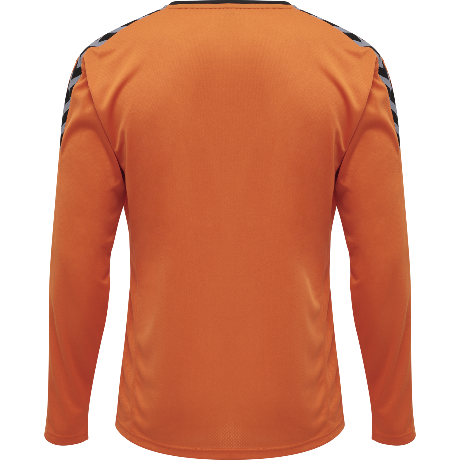 hmlAUTHENTIC POLY JERSEY L/S, TANGERINE, packshot