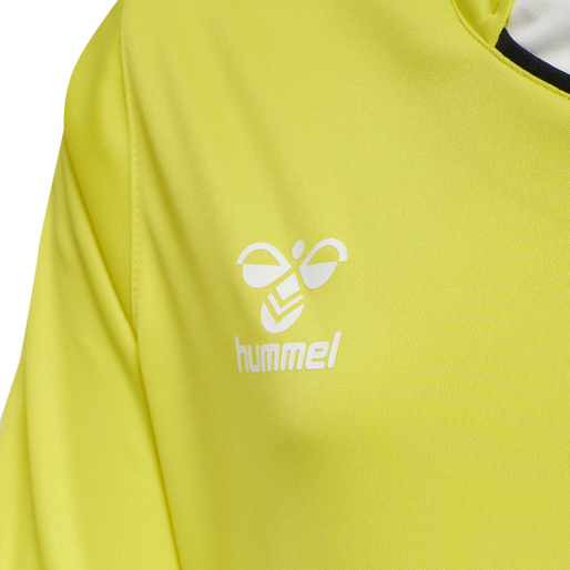 hmlCORE XK POLY JERSEY L/S KIDS, BLAZING YELLOW, packshot