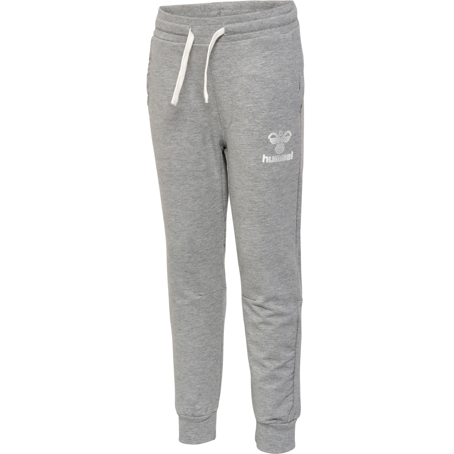 hmlPROUD PANTS, GREY MELANGE, packshot
