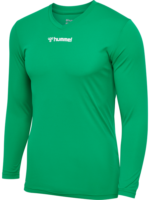 hmlBL ESSENTIAL TEE L/S, JELLY BEAN, packshot