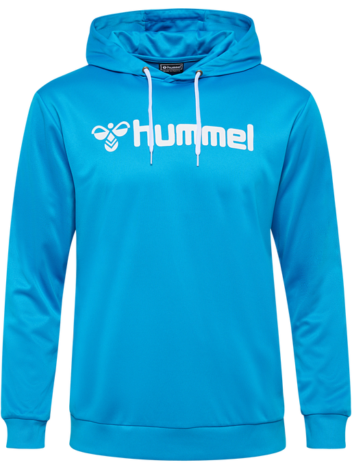 hmlLOGO HOODIE, DIVA BLUE hmlLOGO HOODIE, DIVA BLUE, packshot