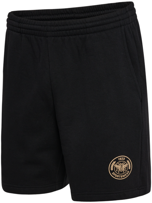 hmlSWARM SHORTS, BLACK, packshot