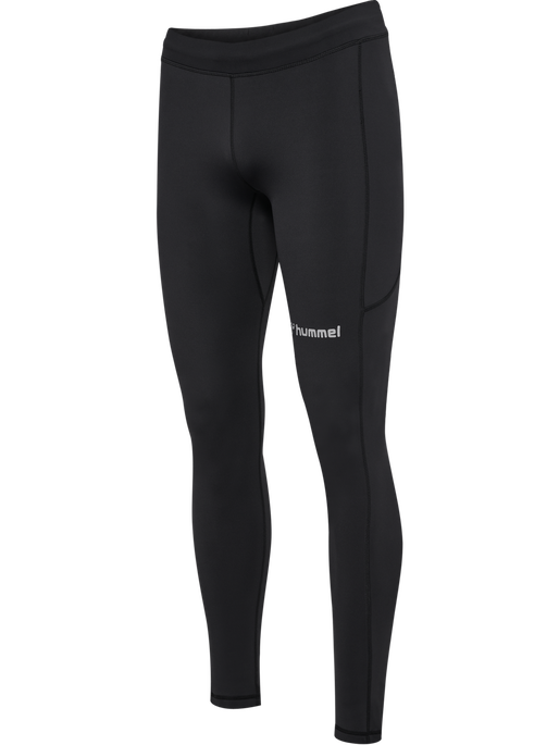 hmlRUN TIGHT, BLACK hmlRUN TIGHT, BLACK, packshot