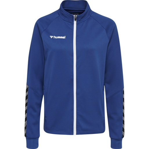hmlAUTHENTIC WOMEN POLY ZIP JACKET, TRUE BLUE, packshot