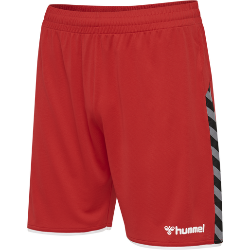 hmlAUTHENTIC POLY SHORTS, TRUE RED, packshot