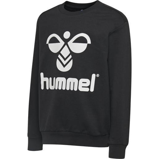 HMLDOS SWEATSHIRT, BLACK, packshot