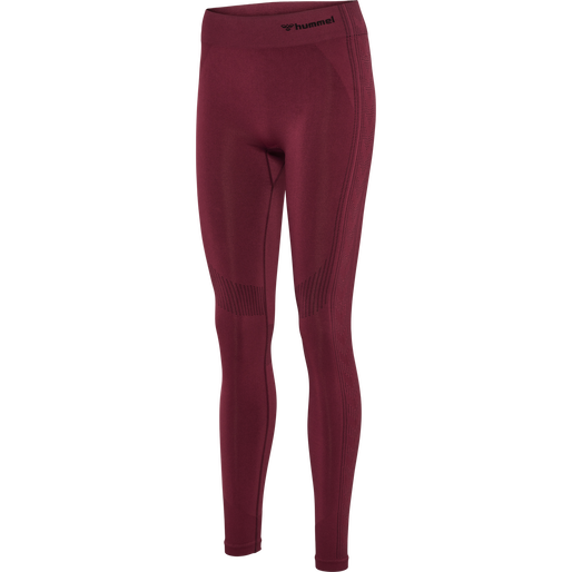 hmlMT SHAPING SEAMLESS MW TIGHTS, ZINFANDEL hmlMT SHAPING SEAMLESS MW TIGHTS, ZINFANDEL, packshot