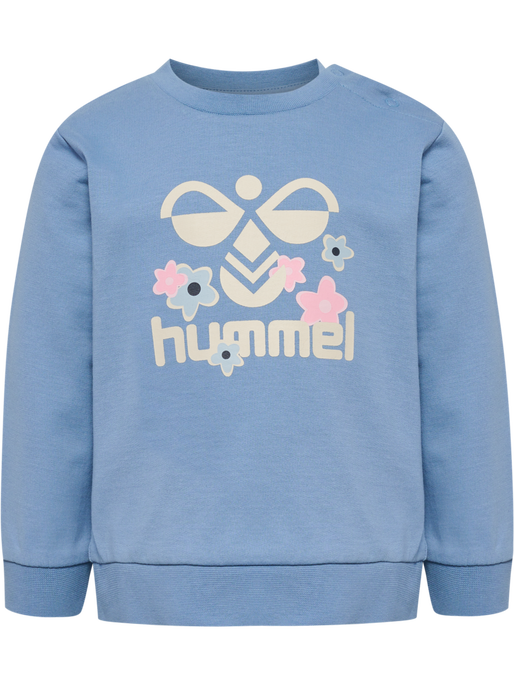 hmlLIME SWEATSHIRT, FADED DENIM hmlLIME SWEATSHIRT, FADED DENIM, packshot