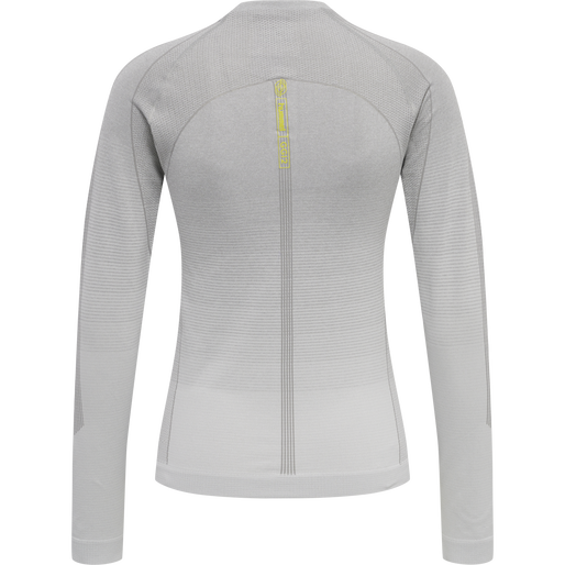hmlGG12 TRAINING SEAMLESS L/S WOMAN, ALLOY MELANGE, packshot
