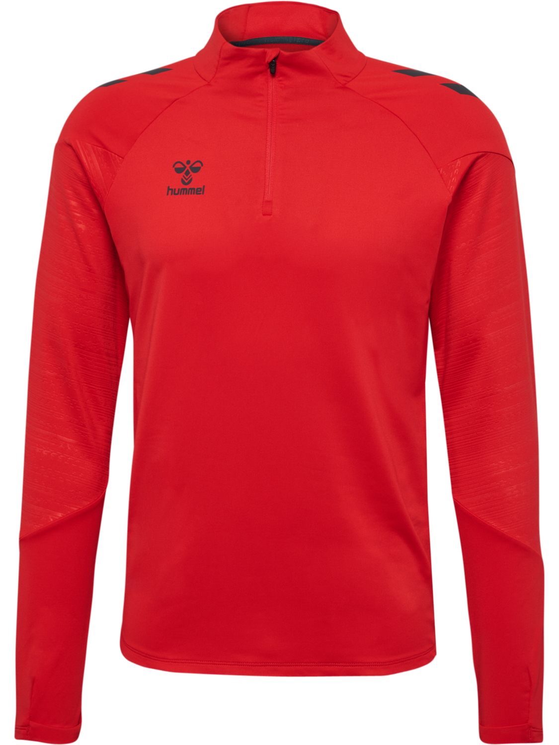 hmlPRO TRAINING HALF ZIP, TRUE RED, packshot