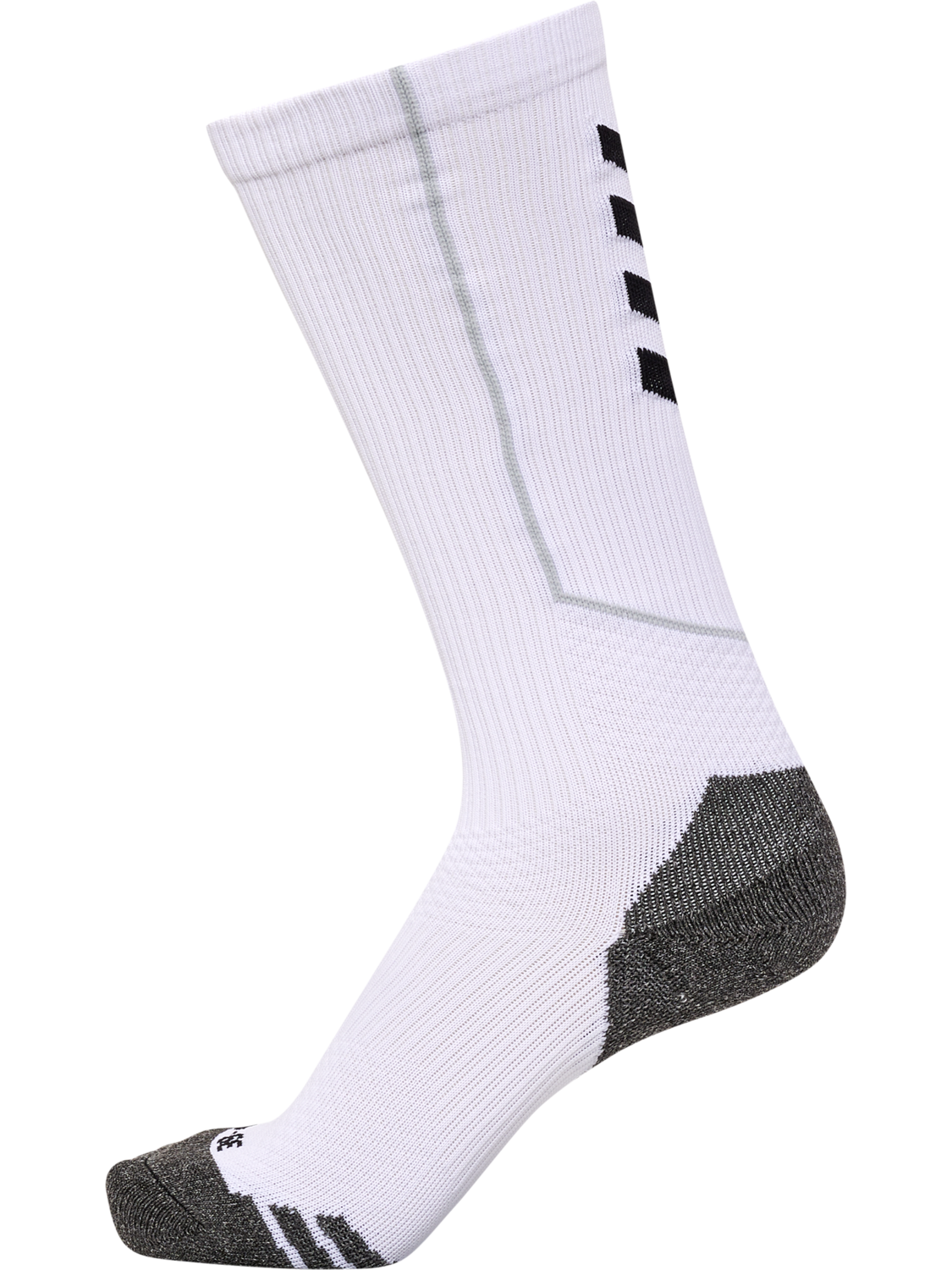 hmlPRO TRAINING SOCKS HIGH, WHITE/BLACK, packshot