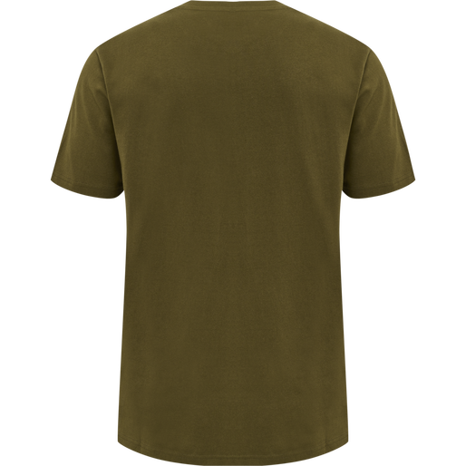 hmlRED HEAVY T-SHIRT S/S, DARK OLIVE, packshot