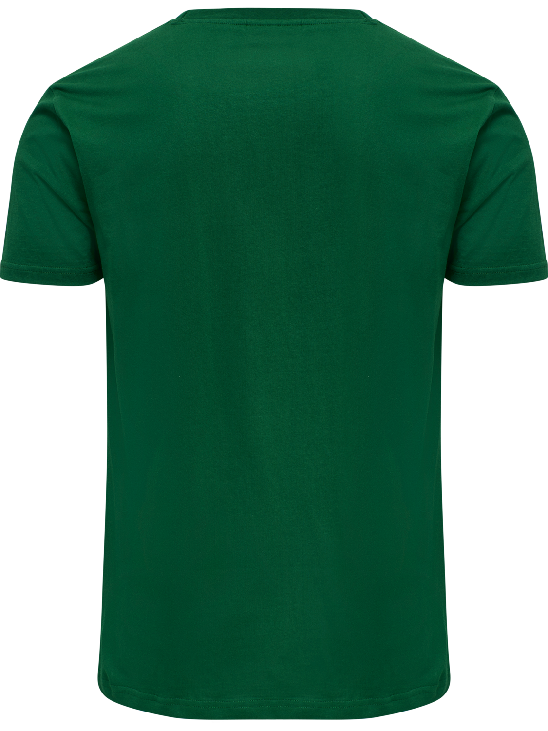 HUMMEL GO COTTON LOGO T-SHIRT S/S, EVERGREEN, packshot