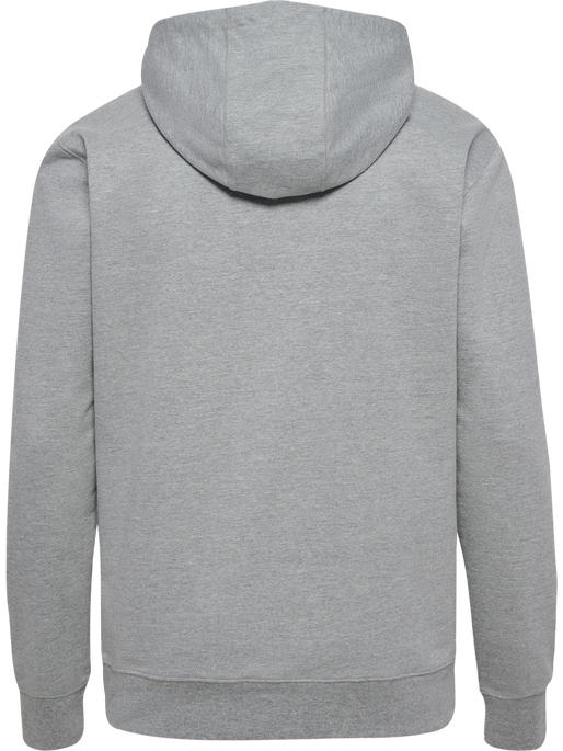 hmlGO 2.0 HOODIE, GREY MELANGE, packshot