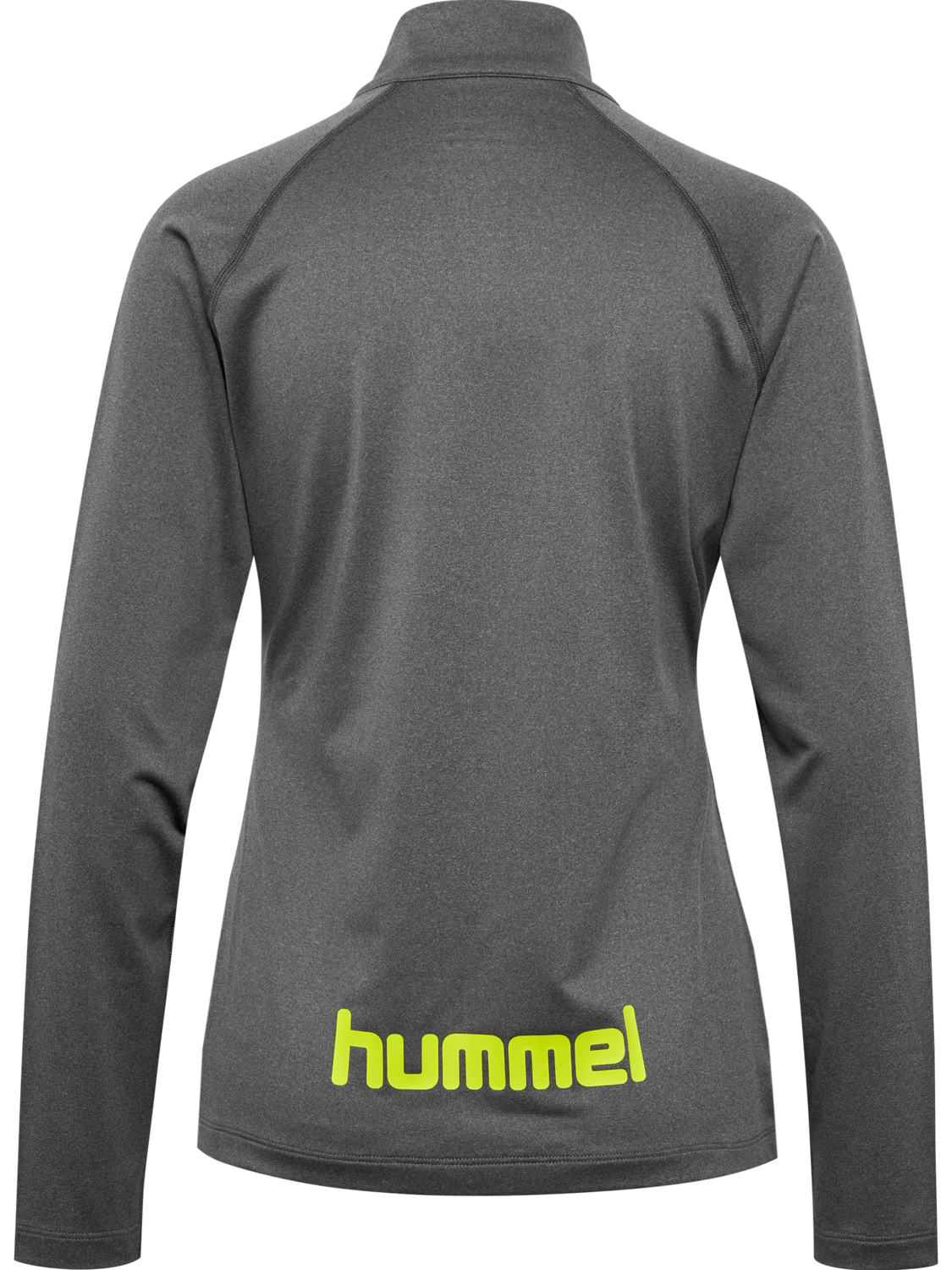 hmlSPRINT HALF ZIP WOMAN, FORGED IRON MELANGE, packshot