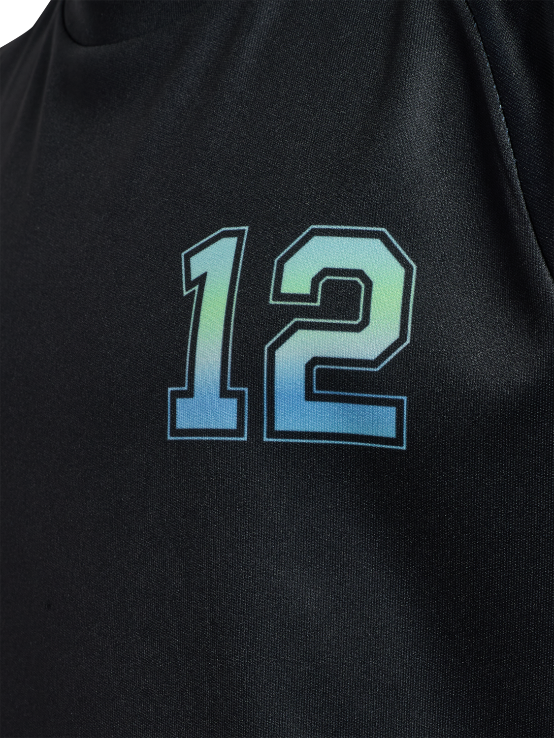 hmlSHIMMER T-SHIRT S/S, BLACK, packshot