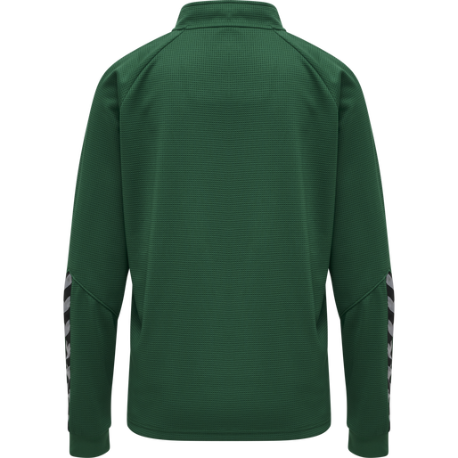 hmlAUTHENTIC WOMEN POLY ZIP JACKET, EVERGREEN, packshot