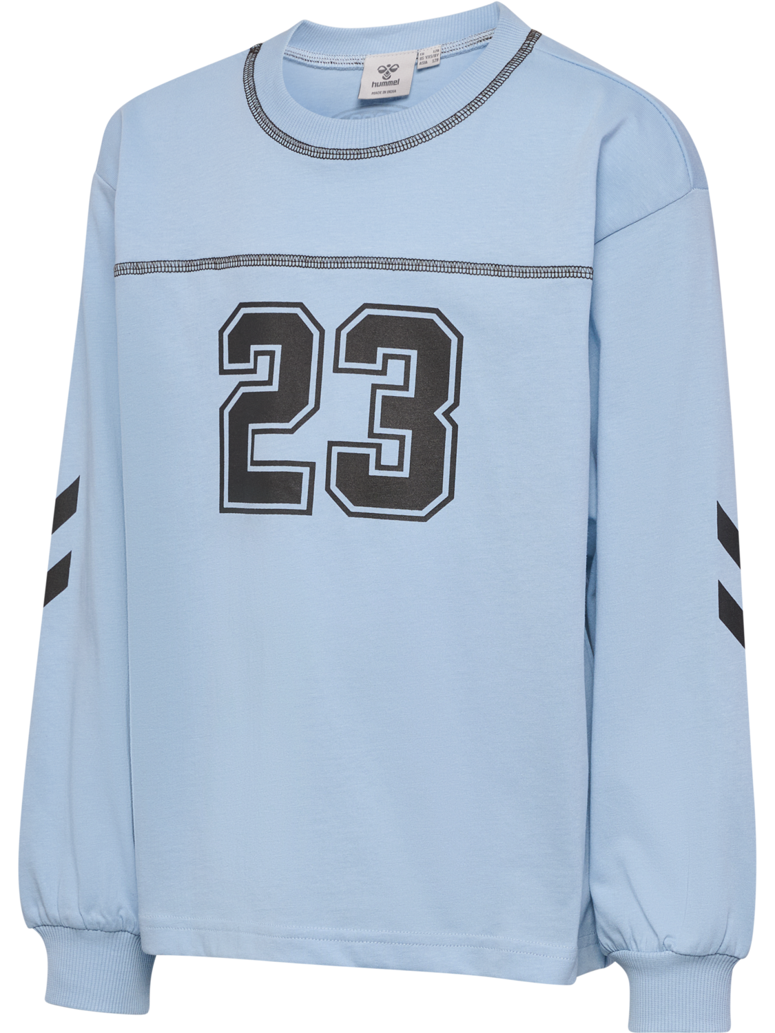 hmlTIMMI BOXY T-SHIRT L/S, CASHMERE BLUE, packshot