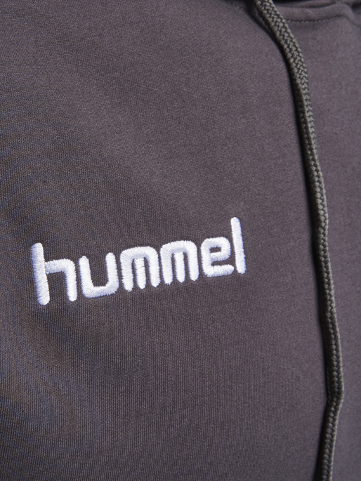hummel CORE COTTON HOODIE ASPHALT | hummel CORE COTTON HOODIE ASPHALT |