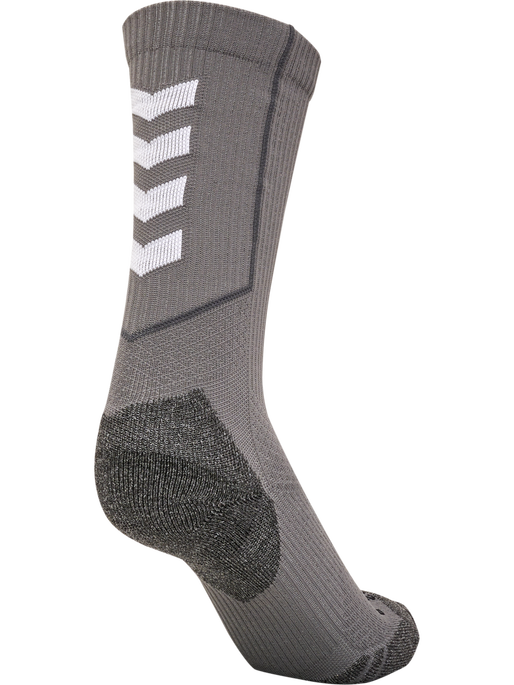 hmlPRO TRAINING SOCKS LOW, STEEL GRAY/WHITE hmlPRO TRAINING SOCKS LOW, STEEL GRAY/WHITE, packshot
