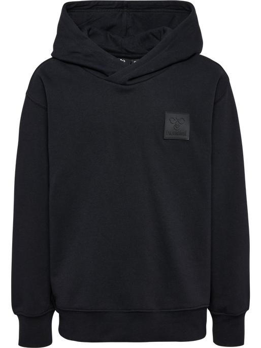 hmlCLEAN HOODIE, BLACK hmlCLEAN HOODIE, BLACK, packshot