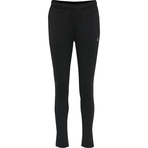hmlESSI TAPERED PANTS, BLACK, packshot
