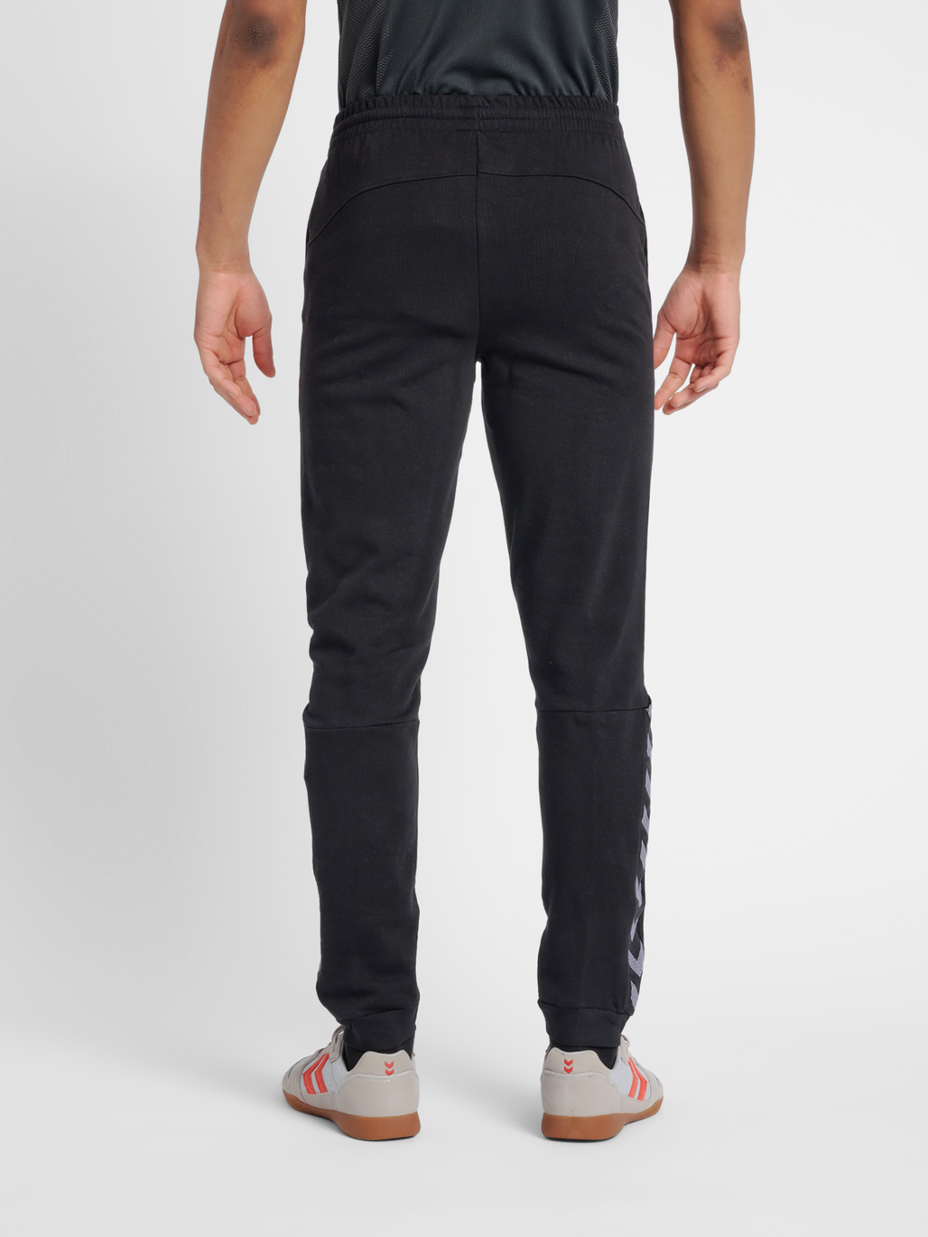 Black sweatpants with white strings shop