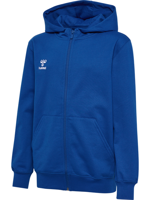 hmlGO 2.0 ZIP HOODIE KIDS, TRUE BLUE, packshot