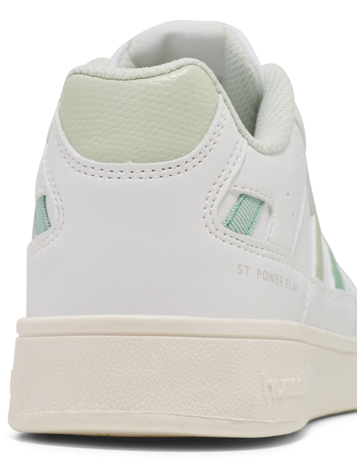 ST. POWER PLAY WMNS LZD, BRIGHT WHITE/MISTY JADE, packshot