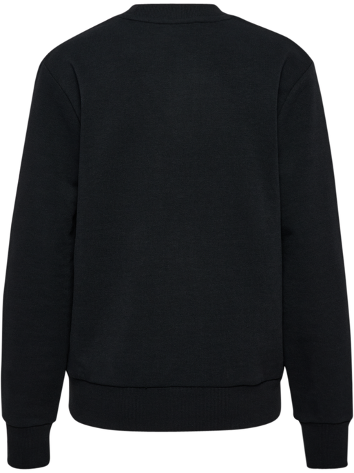 hmlPULSE W SWEAT CREWNECK, BLACK hmlPULSE W SWEAT CREWNECK, BLACK, packshot
