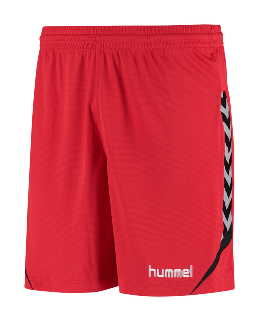 AUTH. CHARGE POLY SHORTS, TRUE RED, packshot