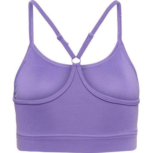 hmlMT CHIPO PADDED SPORTS BRA, PAISLEY PURPLE, packshot